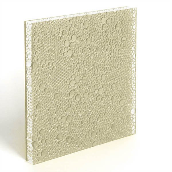 translucent resin panel Ivory